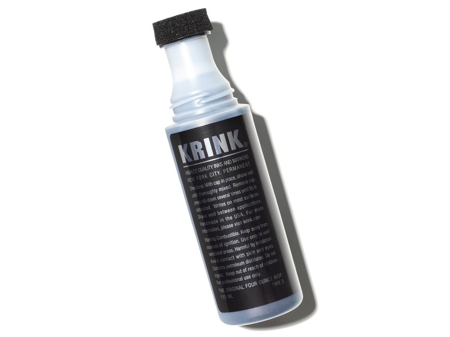 KRINK - BLACK PERMANENT INK MOP