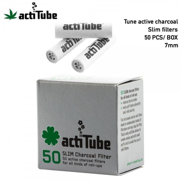 ACTITUBE - ACTIVE FILTERS SLIM 7mm (50 PACK)