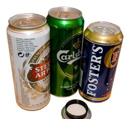 BEER STASH CAN (FOSTERS)