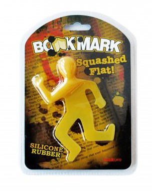 BOOK MARK - Squashed flat Book Mark