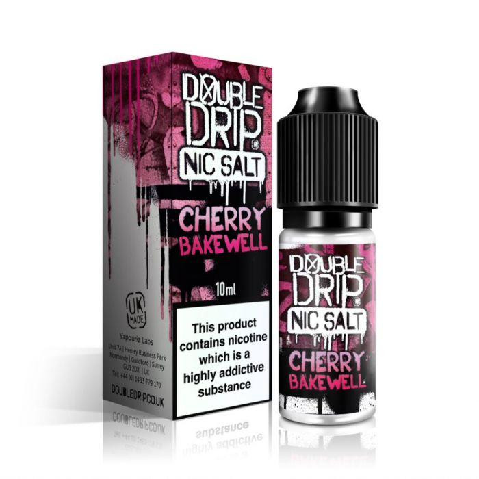 DOUBLE DRIP SALTS - CHERRY BAKEWELL 10ml