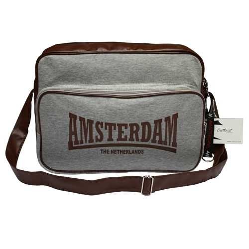 AMSTERDAM BIG CASUAL BAG - BROWN