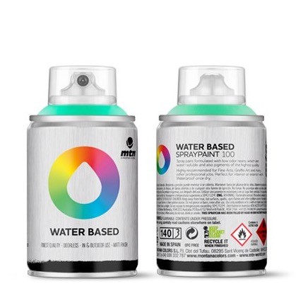 MTN100 - WATER BASED SPRAY PAINT