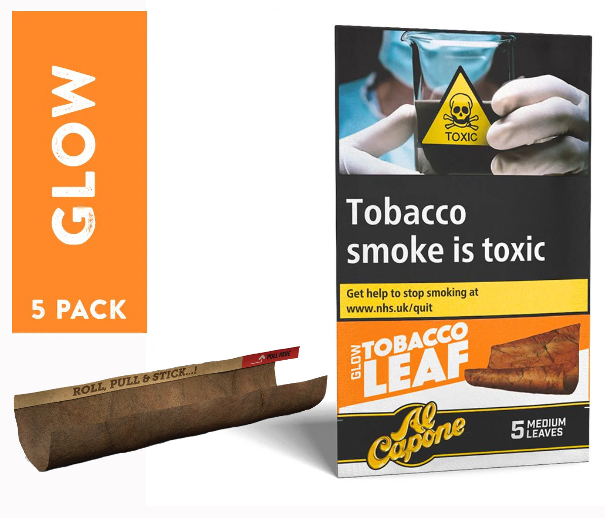 AL CAPONE BLUNT WRAP - (5 PACK) GLOW