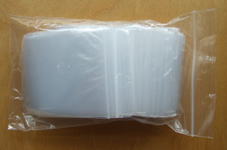 CLEAR GRIP BAGS (1.5"x1.5") 100 pack