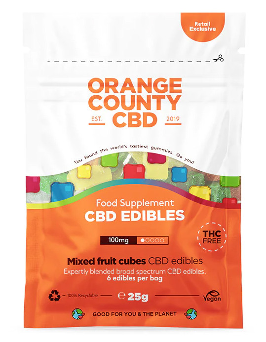 ORANGE COUNTY CBD - MINI GRAB BAG (GUMMY CUBES)