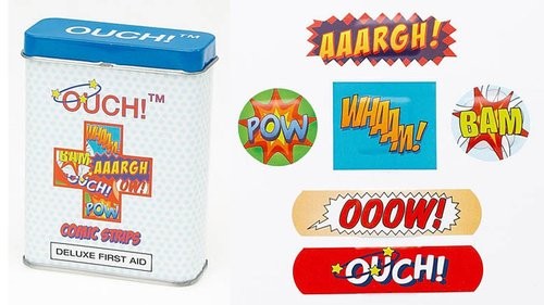 OUCH COMIC STRIP BANDAGES