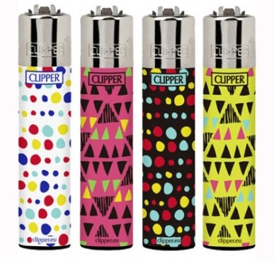 CLIPPER LIGHTER - PARTY PRINT