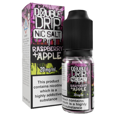 DOUBLE DRIP SALTS - RASPBERRY APPLE 10ml