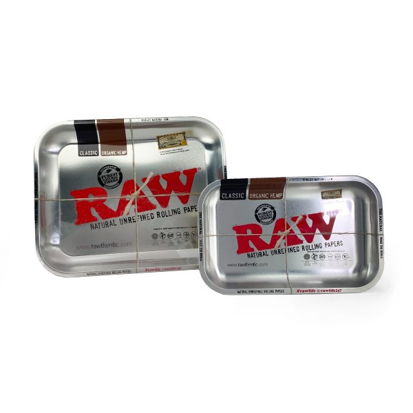 RAW - METALLIC SILVER TRAY (LARGE)