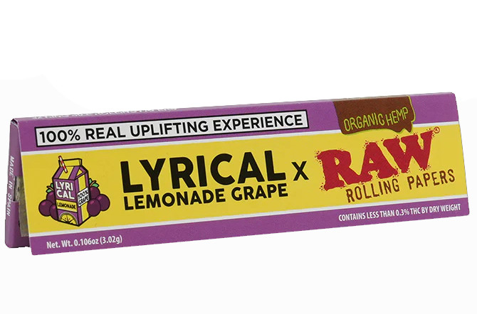 RAW - LYRICAL GRAPE LEMONADE PAPERS