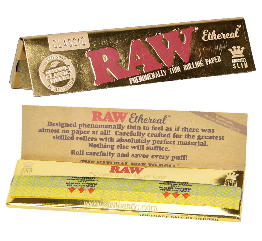 RAW - ETHEREAL KINGSIZE SLIM PAPERS