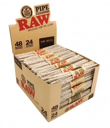 RAW - Hemp Soft Pipe Cleaners - 24 per Bundle