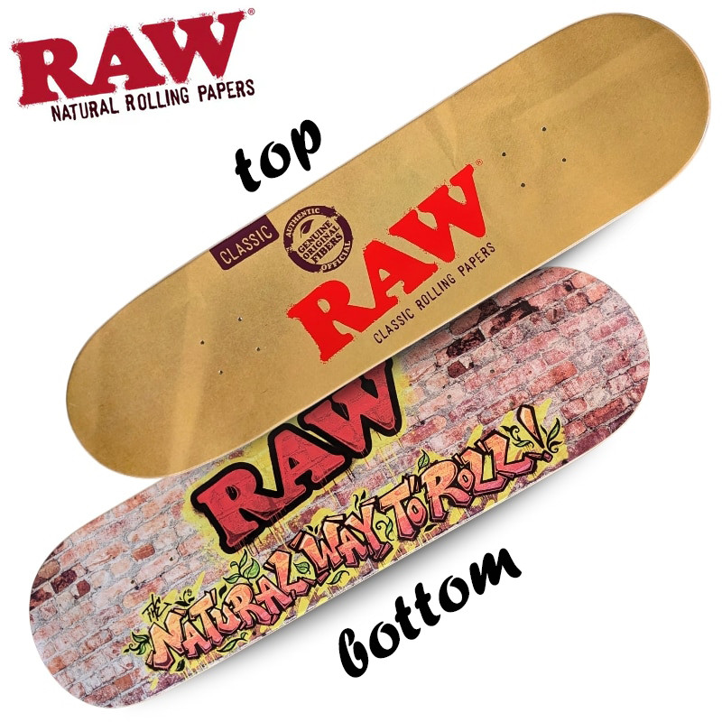 RAW - SKATE DECK - BRICKS
