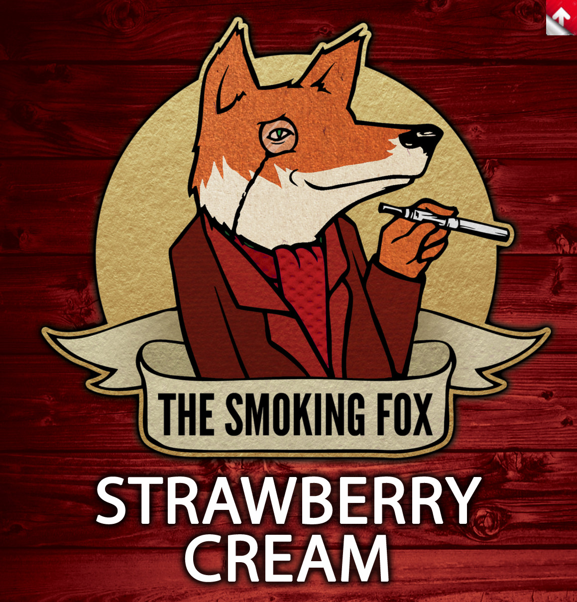 SMOKING FOX 10ml - STRAWBERRY CREAM