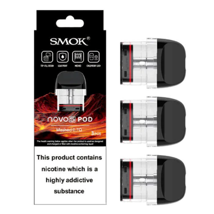 SMOK - NOVO 5 PODS - 0.7ohm MESH