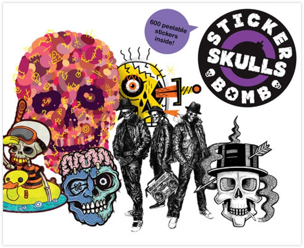 STICKER BOMB: SKULLS