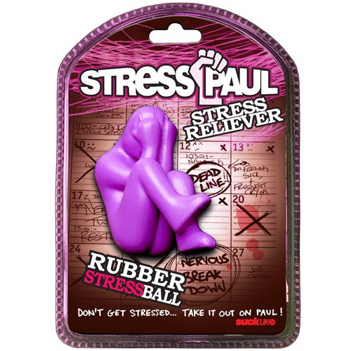 STRESS PAUL - Soft Rubber Stress Ball