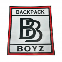 Backpack Boyz Logo 1lb Mylar Bag
