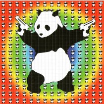 BANKSY PSYCHEDELIC PANDA - BLOTTER