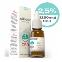 CIBDOL - CBD OIL 2.5% - 50ml (1250mg)