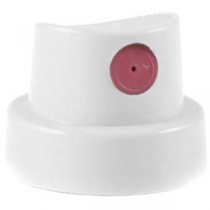 MTN FAT - SPRAY CAP (WHITE WITH PINK DOT)