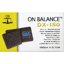 ON BALANCE DX150 DIGITAL SCALES