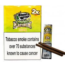 BLUNT WRAP DOUBLE PLATINUM - MANGO (YELLOW)