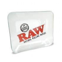 RAW - GLASS TRAY (LARGE) with FREE KS Papers