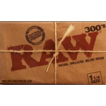 RAW - 300's 1.25 SIZE PAPERS