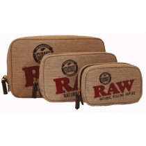 RAW - SMELL PROOF SMOKERS POUCH (LARGE)