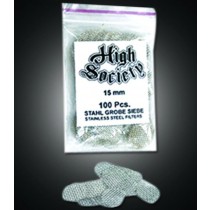 HIGH SOCIETY-STEEL GAUZE- PACK OF 100- VARIOUS SIZES